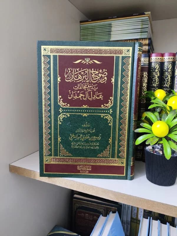 غلاف وضوح البرهان بدمغ مخالفات عادل آل حمدان